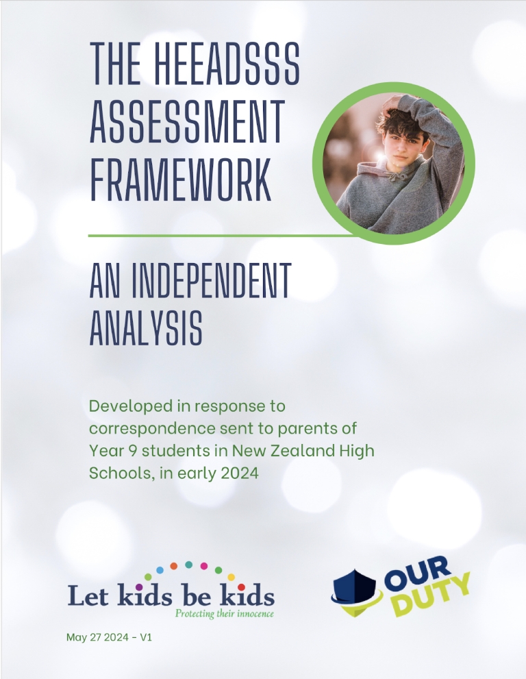 HEEADSSS Assessment Analysis
